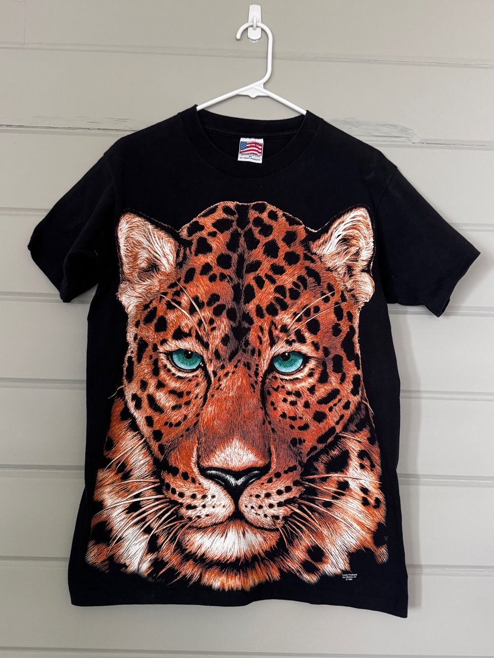 Vintage 90s Leopard Print Tee
